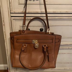 Authentic Michael Kors leather bag